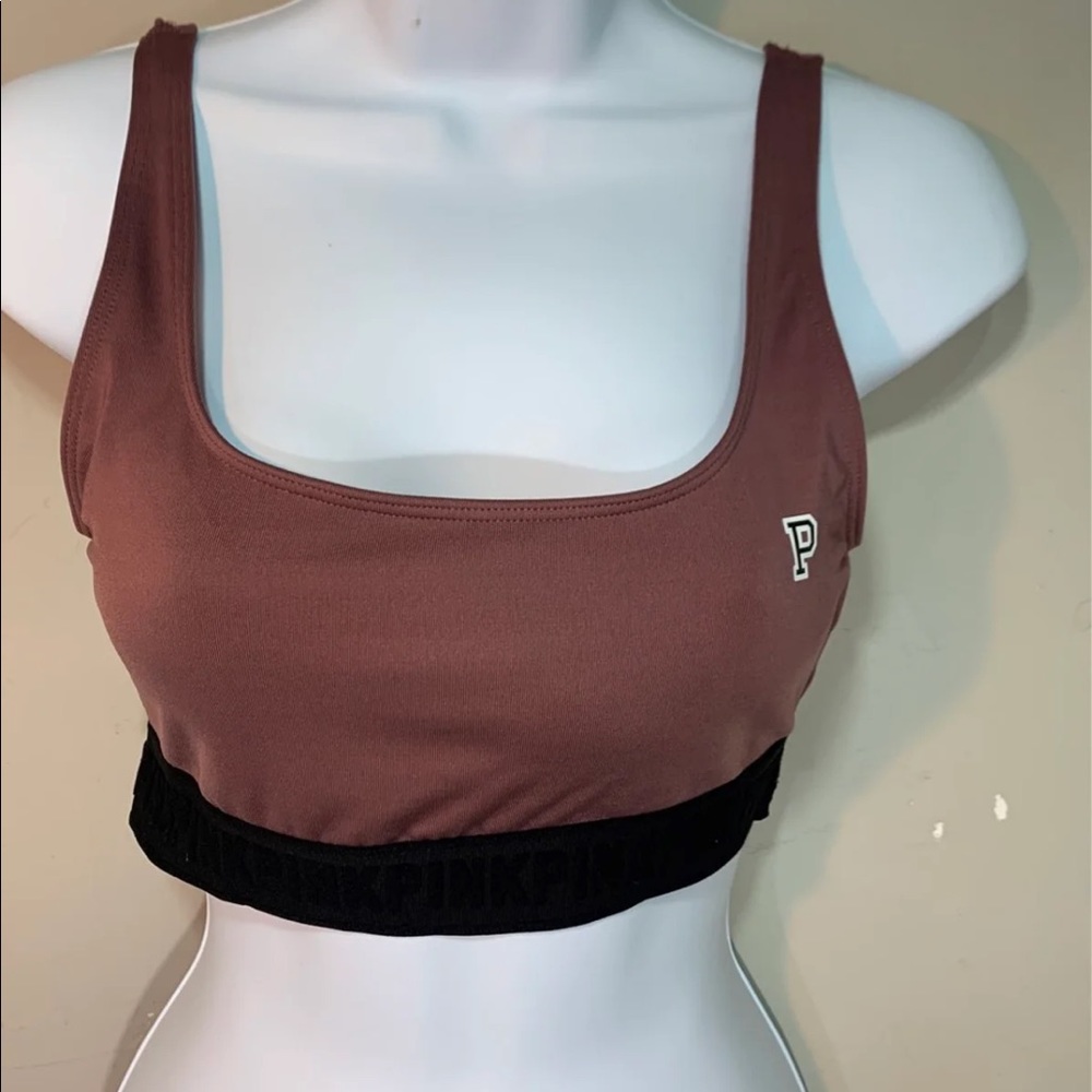 Pink Sports Bra